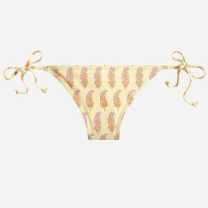 Women's SZ Blockprints™ X J.Crew string bikini bottom in Phool block print L